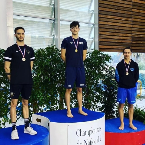 St Raphael- podium du 200m brasse